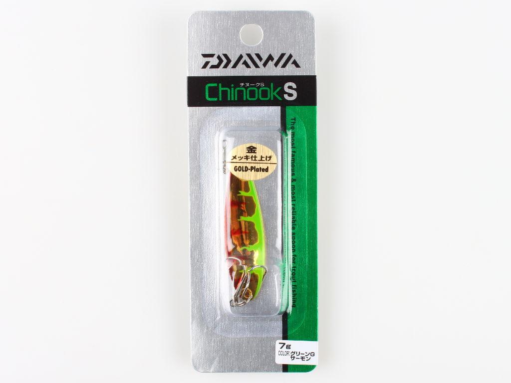 Блесна DAIWA Chinook S, 14 г, Green G Salmon