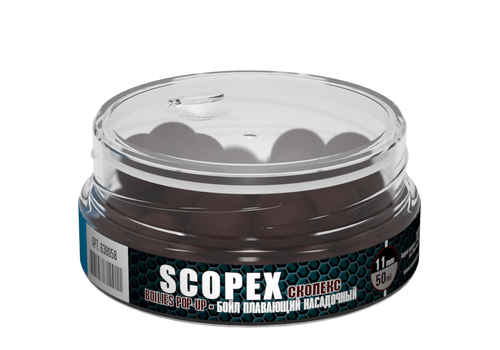 Бойлы плавающие Sonik Baits Pop-Up 11 мм Scopex (Скопекс)