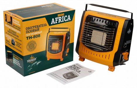 Обогреватель газовый портативный MINI AFRICA (Турист)