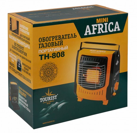 Обогреватель газовый портативный MINI AFRICA (Турист)